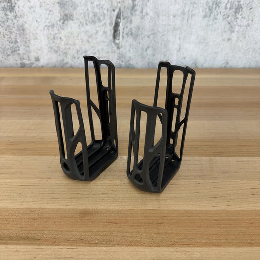 Low Mile! Cannondale ReGrip Aero Pair Composite Bike Water Bottle Cages 93g