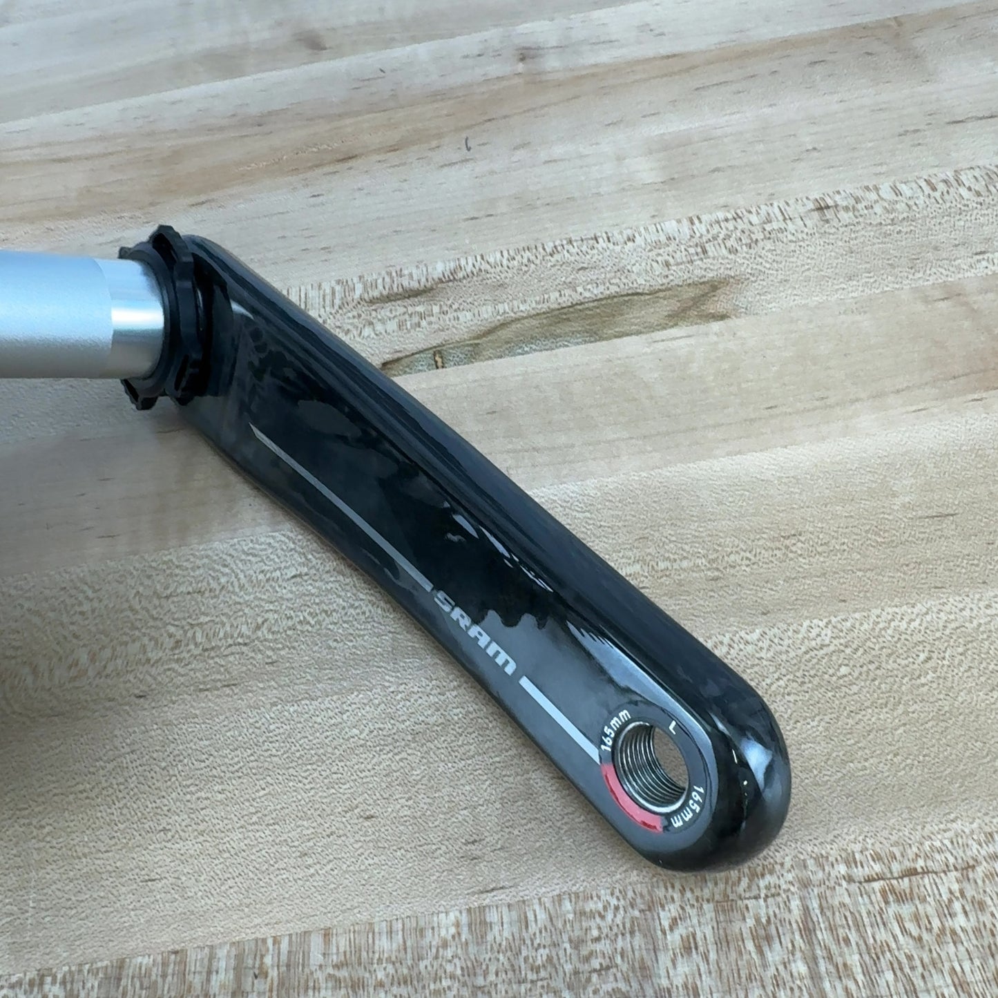 Low Mile! SRAM Red AXS Power Meter E1 50/37t 165mm Crankset