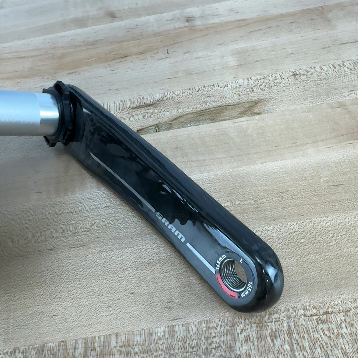 Low Mile! SRAM Red AXS Power Meter E1 50/37t 165mm Crankset