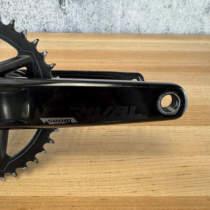 SRAM Rival D1 XPLR 40T X-SYNC DUB WIDE 175mm 12-Speed Alloy Crankset with Chainrings