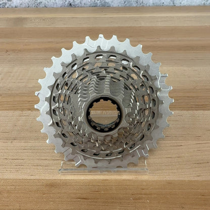 Light Use! SRAM Red AXS XG-1290 10-33t E1 12-Speed Silver Bike Cassette 206g