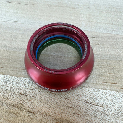 Cane Creek 110 IS42/IS52 Red Bike Headset Tapered 1 1/8" - 1 1/2" w/Spacers