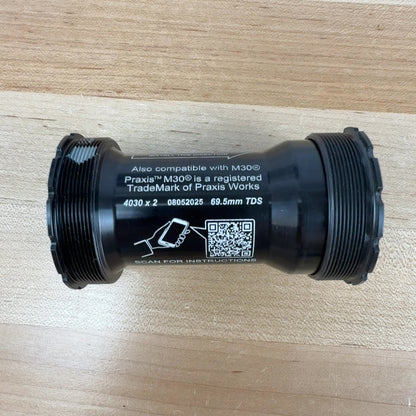 BBInfinite T47A 30mm/DUB Ceramic Bearing Threaded Bottom Bracket 110g