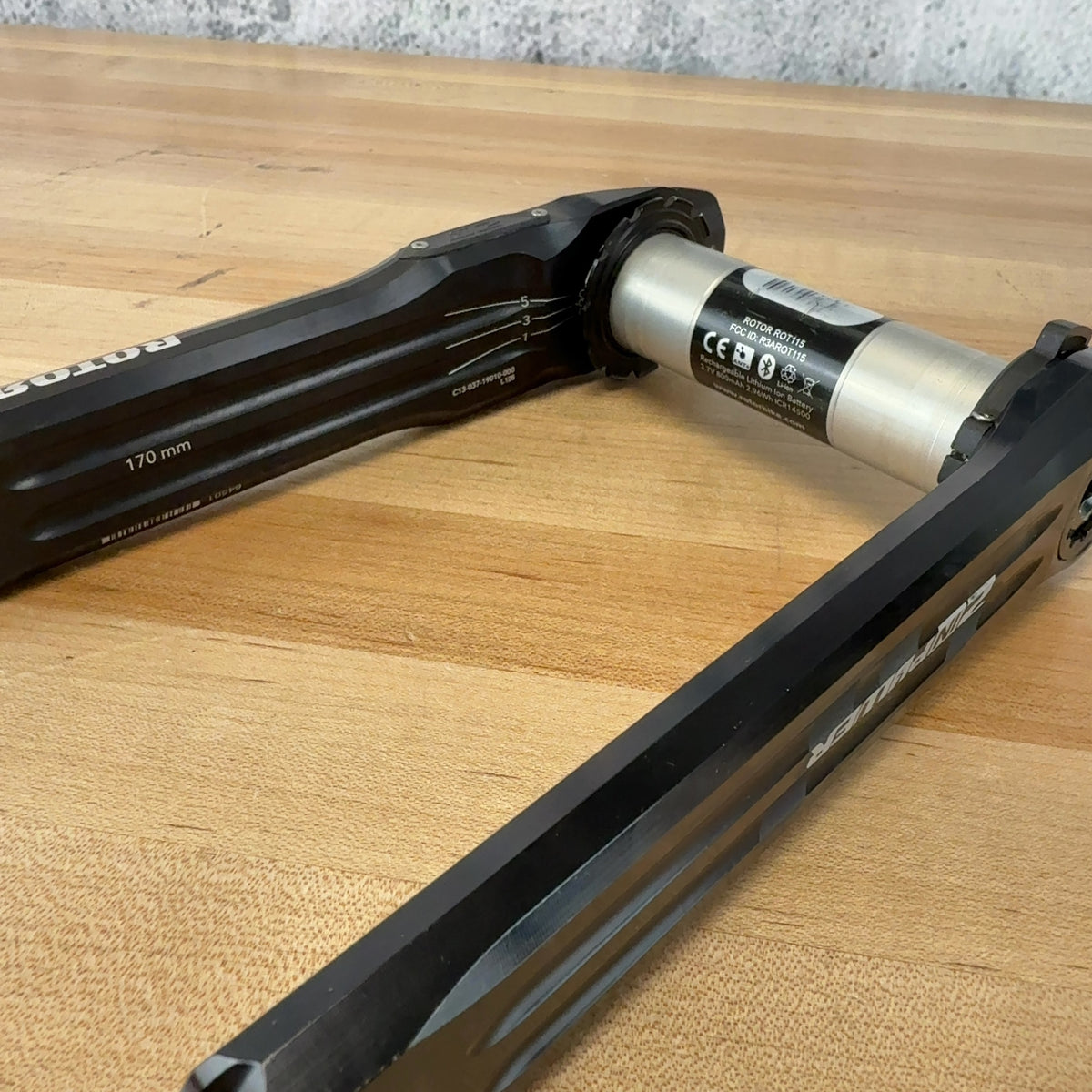 Rotor 2INPower SL Dual Sided 170mm 30mm Bike Crank Arm Assembly 527g