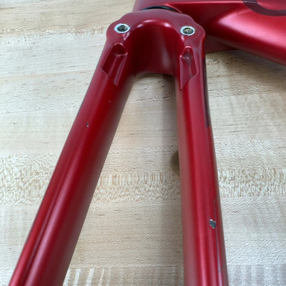 2017 Colnago V2-R 52cm VJRD Satin Red Rim Brake Carbon Road Bike Frameset 1990g