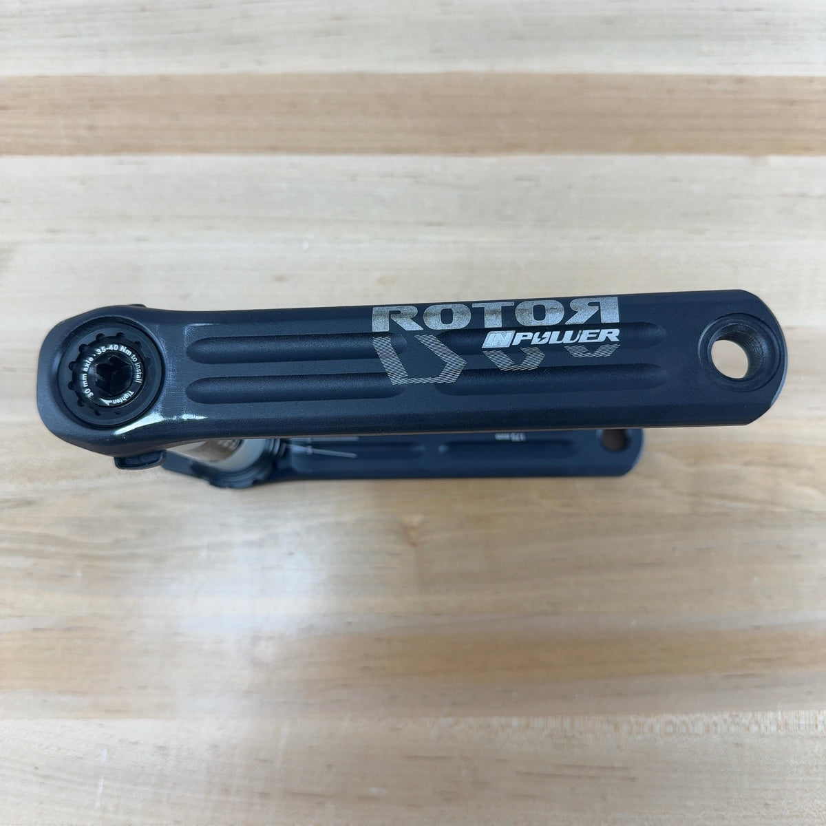 Light Use! Rotor INpower OCP 175mm MTB Power Meter Alloy Crank Arm Assembly