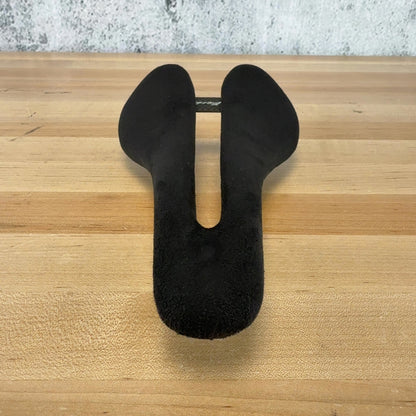 Low Mile! Berk Lupina Short 132mm Alcantara Black Carbon Bike Saddle 93g