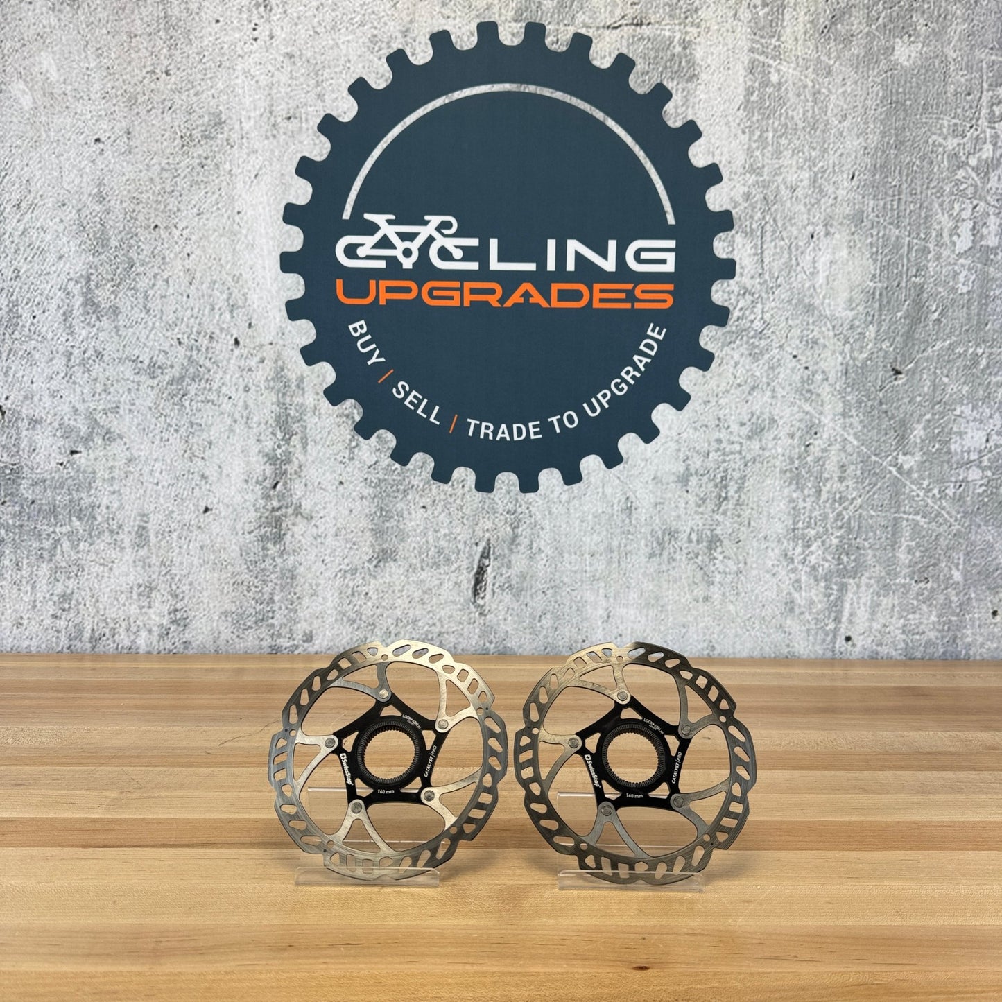 Low Mile! SwissStop Catalyst Pro 160mm Bike Center Lock Brake Rotors 286g
