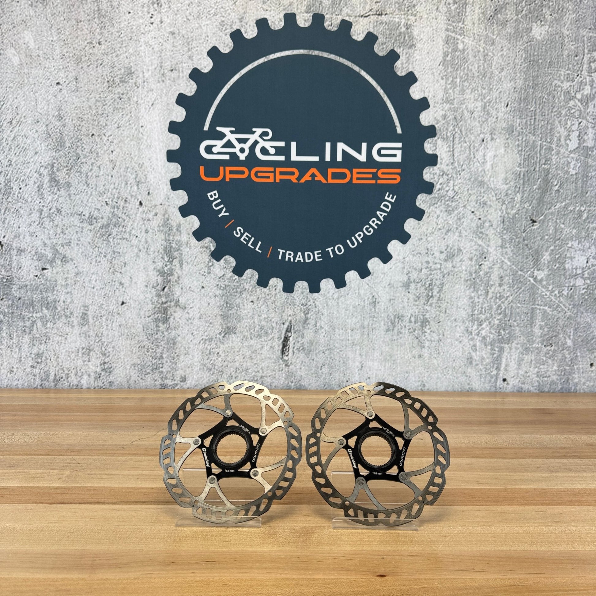 Low Mile! SwissStop Catalyst Pro 160mm Bike Center Lock Brake Rotors 286g
