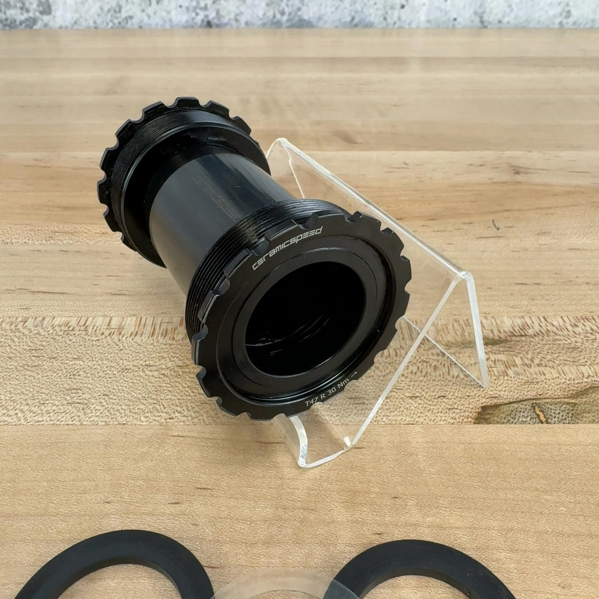 Light Use! CeramicSpeed AlphaT47 Internal 86mm Fits DUB Spindle Bottom Bracket — photo 4 of 4