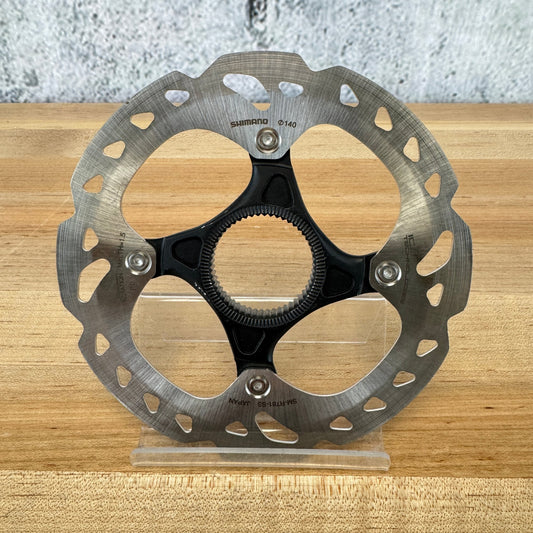 Low Mile! Shimano SM-RT81-SS 140mm Center-Lock Bike Disc Brake Rotor 101g