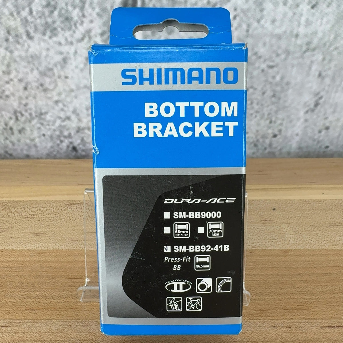 New! Shimano Dura-Ace SM-BB92-41B Mountain Bike Bottom Bracket 105g MSRP $59 — photo 1 of 4
