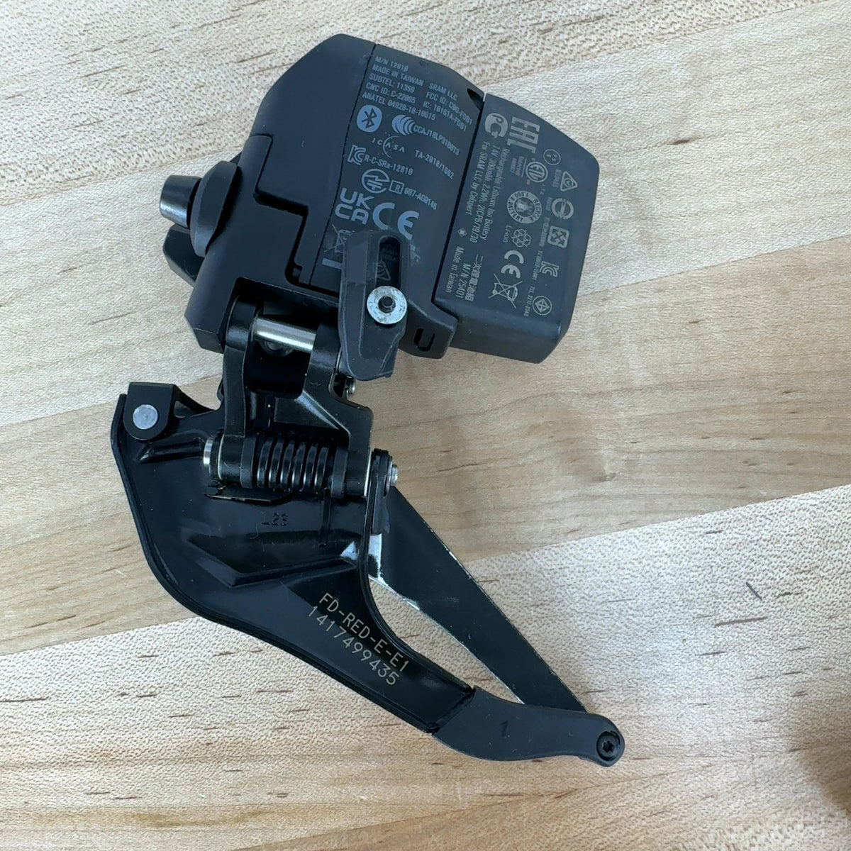 Low Mile! SRAM Red AXS E1 12-Speed Hydraulic Flat Mount Disc Brake Groupset