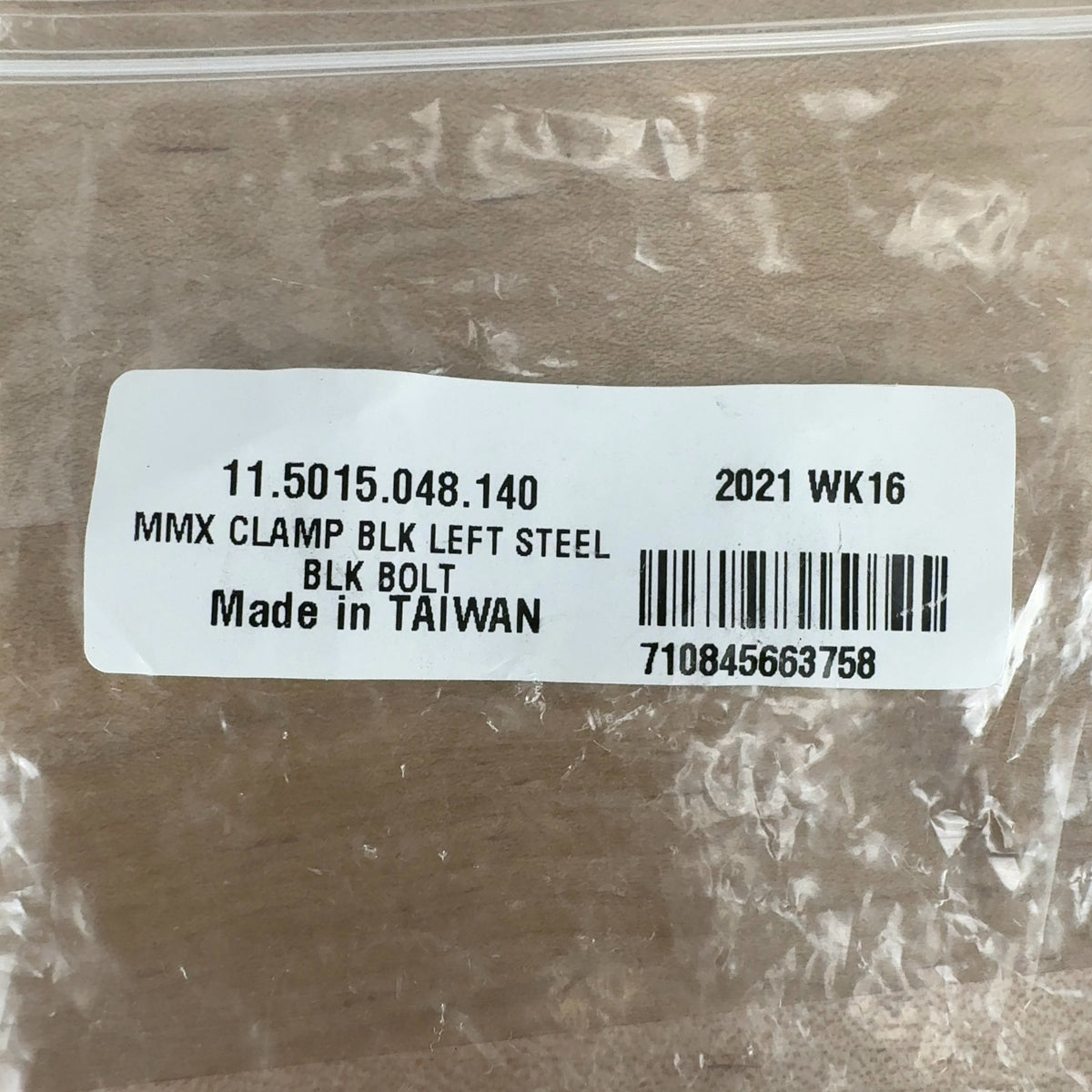New! SRAM MMX Clamp Left MTB Shifters Steel Black Bolt