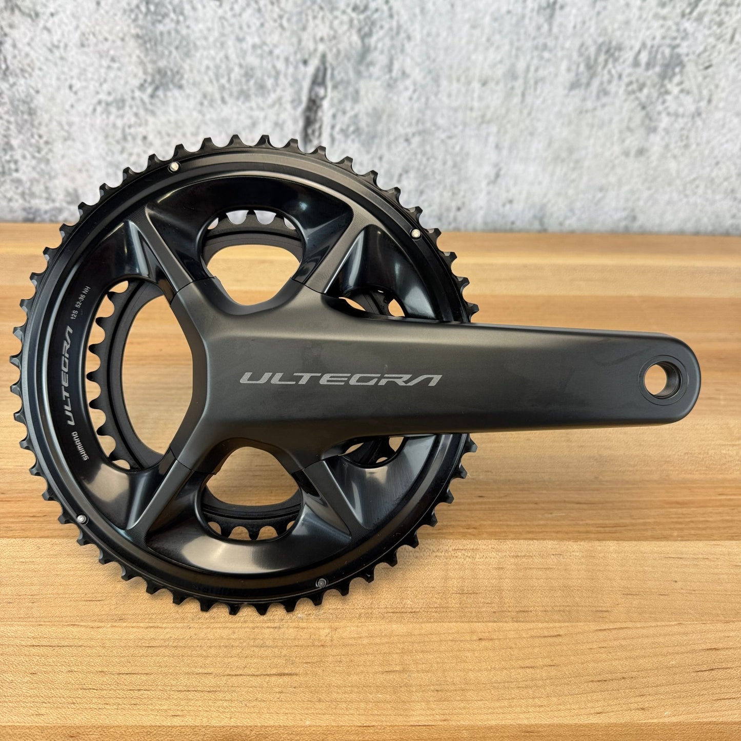 New Take Off! Shimano Ultegra FC-R8100 52/36t 172.5mm 12 Speed Aluminum Crankset with Chainrings