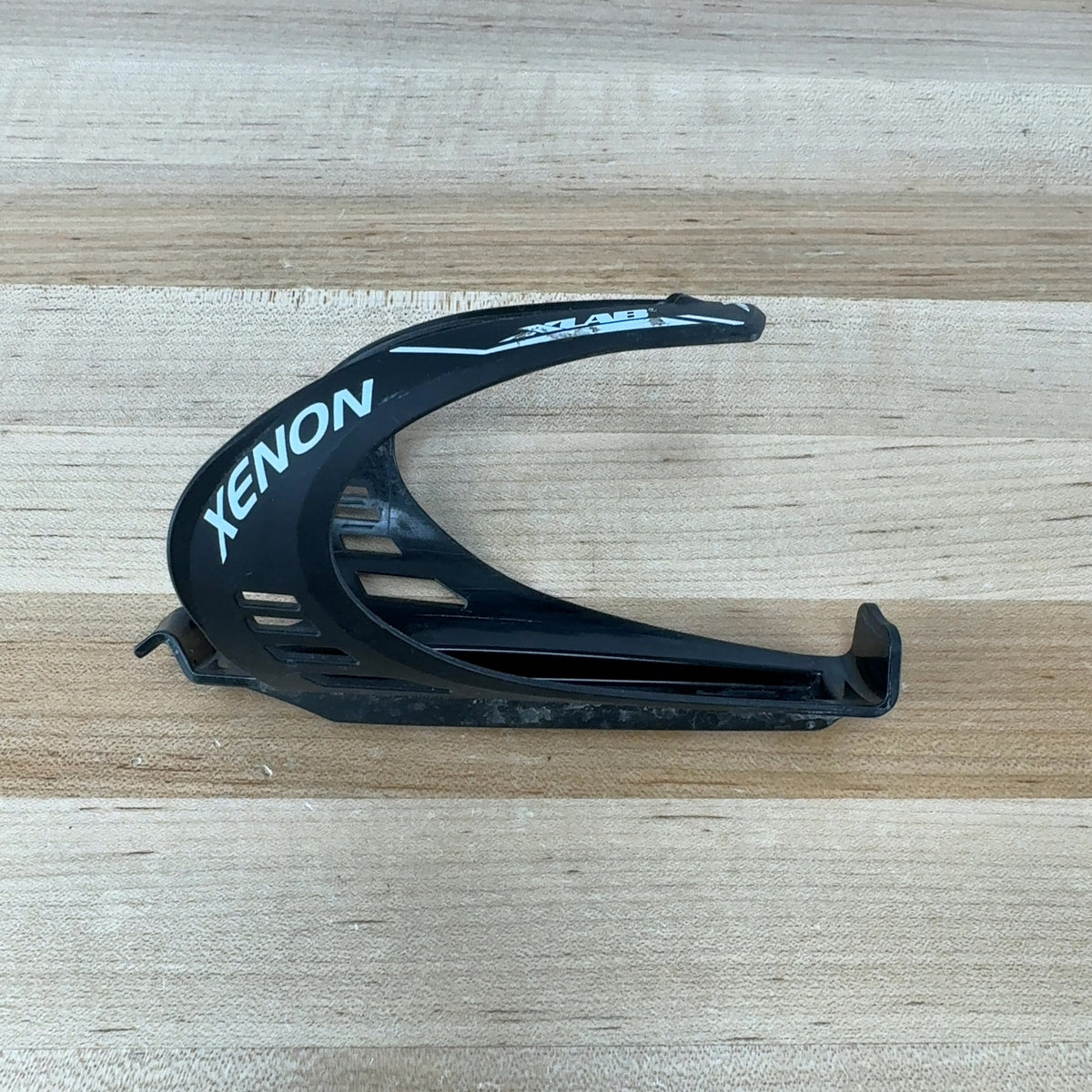 Light Use! Xlab Xenon Black Single Carbon Bike Water Bottle Cage 39g