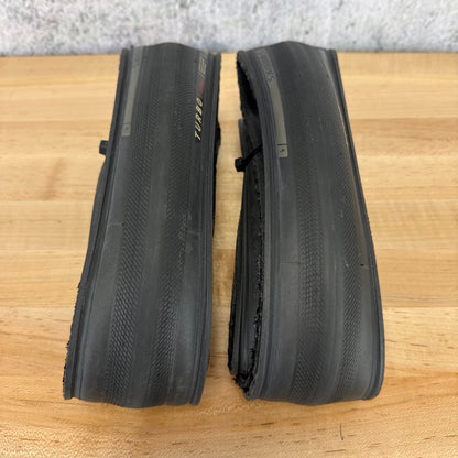 Light Use! Pair Specialized S-Works Turbo T2/T5 28mm Tubeless Road Bike Tires