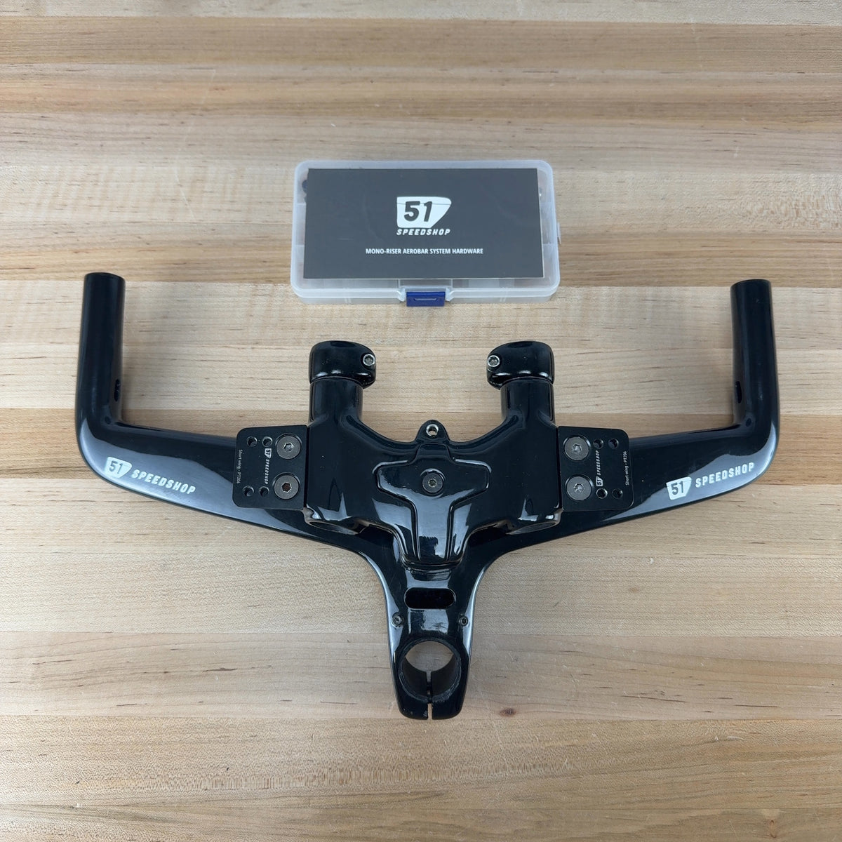 51 Speedshop Mono-Riser Aerobar Carbon TT/Triathlon Bike Cockpit Handlebar