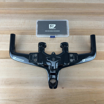 51 Speedshop Mono-Riser Aerobar Carbon TT/Triathlon Bike Cockpit Handlebar
