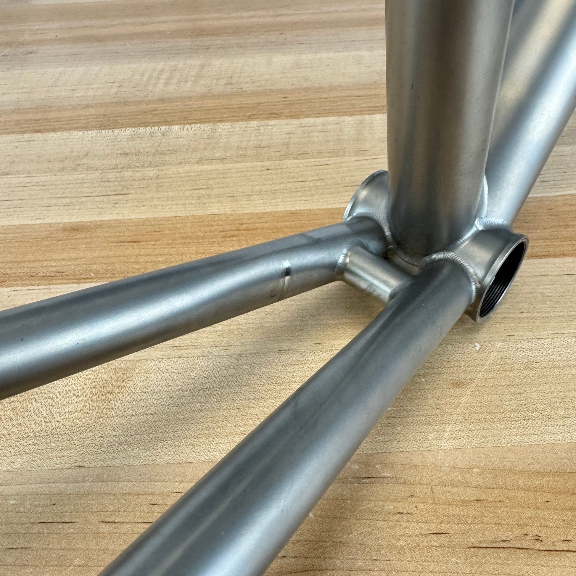2014 Mosaic RT-1 54cm Titanium Rim Brake Road Frameset Chris King 700C 2062g