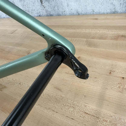 Low Mile! Specialized Aethos Pro 58cm 10r Carbon Sage Frameset 700c 1292g