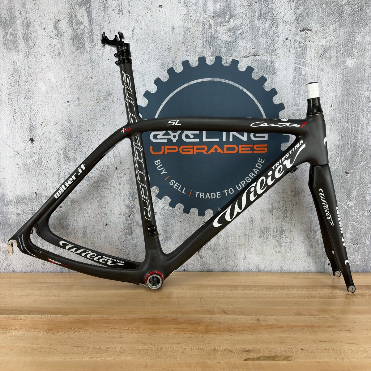 New! 2011 Wilier Cento 1 Superleggero Medium Carbon Rim Brake Road Bike Frameset