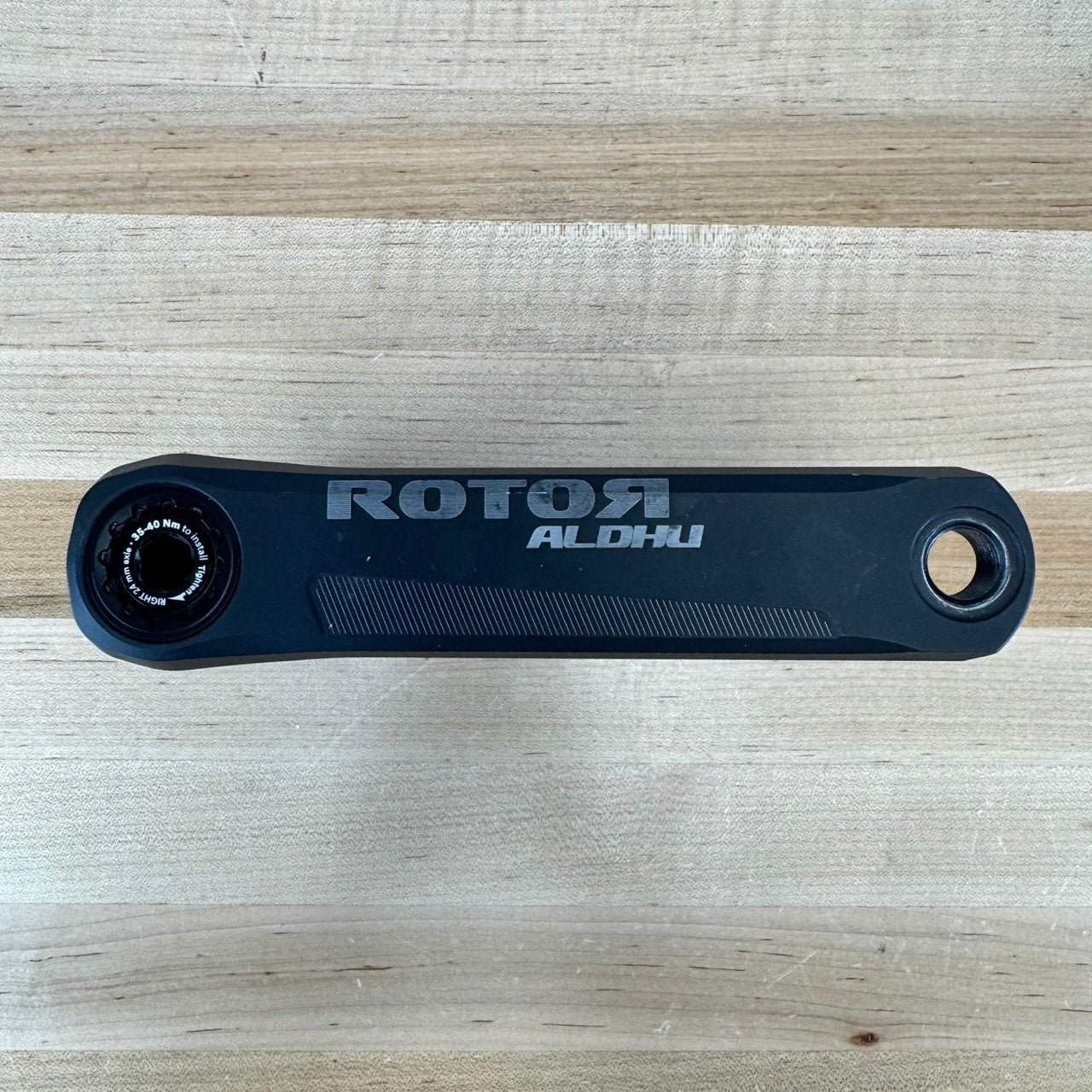 Rotor Aldhu 155mm Alloy OCP Direct Mount Aluminum Crankset without Chainrings