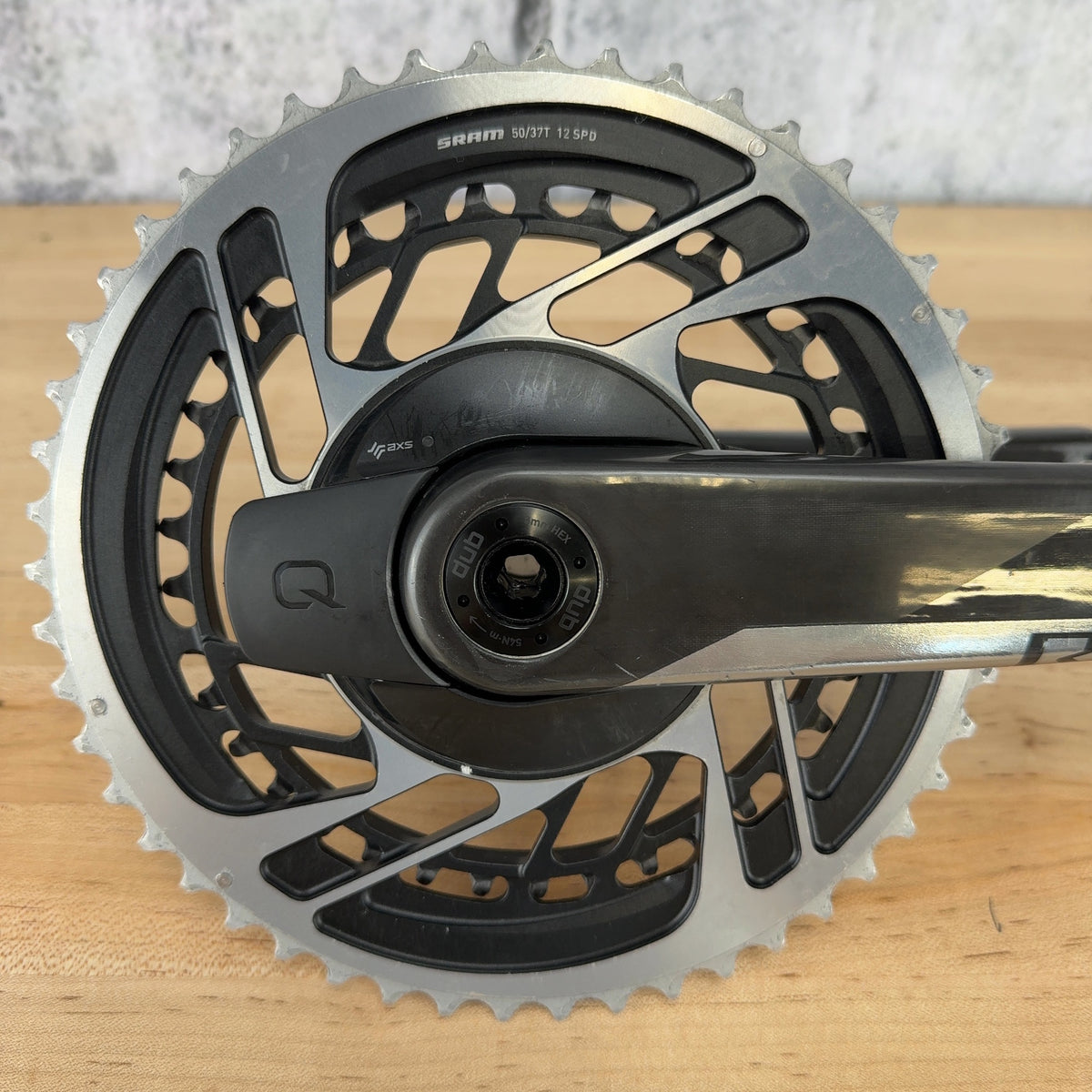 Low Mile! SRAM Red AXS D1 Quarq 172.5mm 48/35T 12-Speed Carbon Crankset 614g