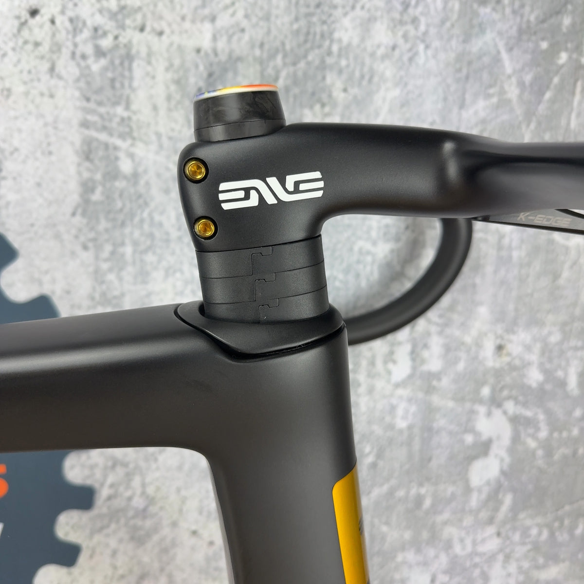 Low Mile! Enve Melee 60cm Black Carbon Road Bike Frameset 700c 2291g