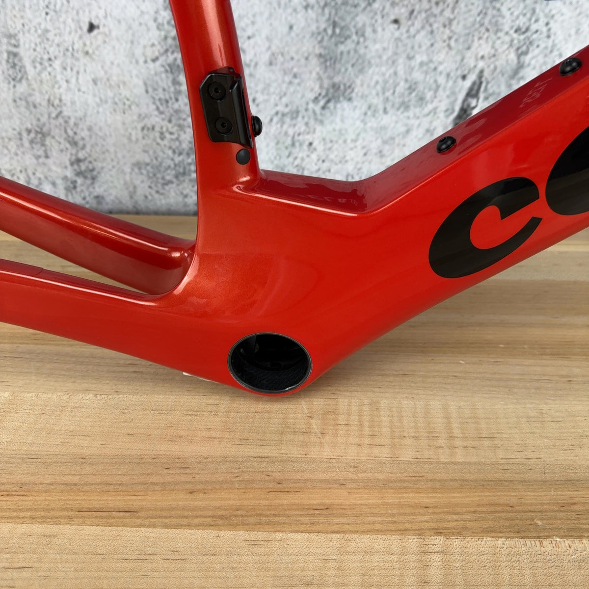 Low Mile! 2026 Cervelo S5 54cm Carnelian Carbon Road Bike Frameset Module 700c