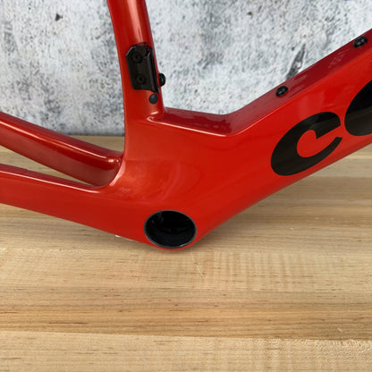 Low Mile! 2026 Cervelo S5 54cm Carnelian Carbon Road Bike Frameset Module 700c