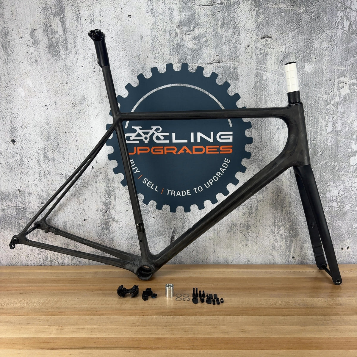 New! Open Cycles Min.D California Limited Edition Raw Carbon Frameset MSRP $7500 — photo 1 of 14
