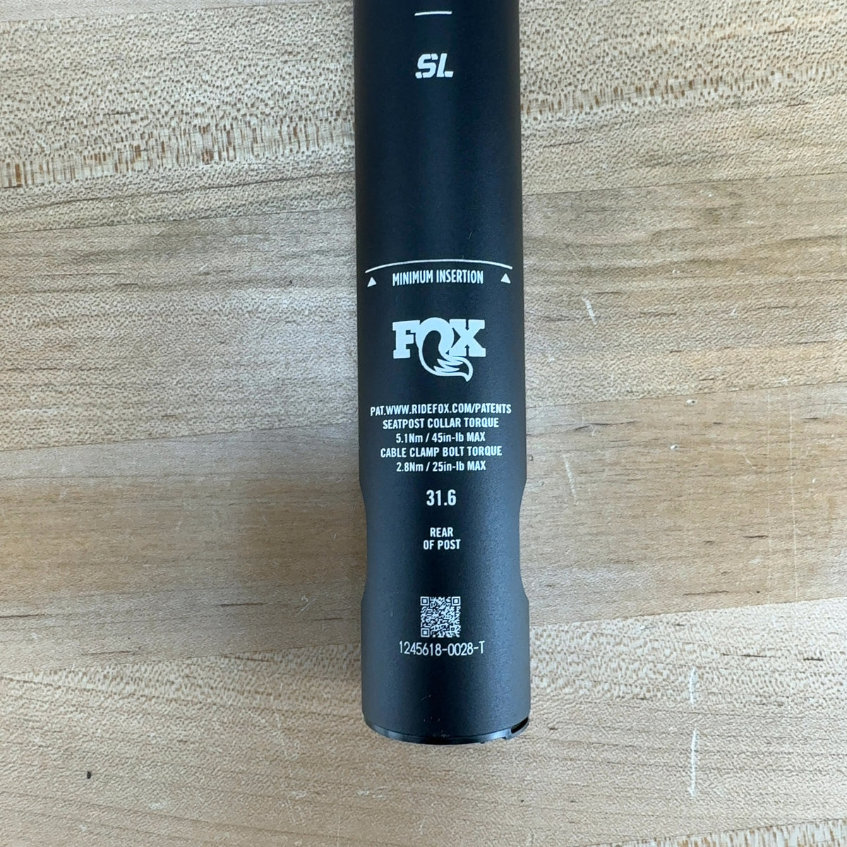 New! Fox Transfer SL 125mm MTB 2026 Kashima Dropper Seatpost 432g MSRP $419