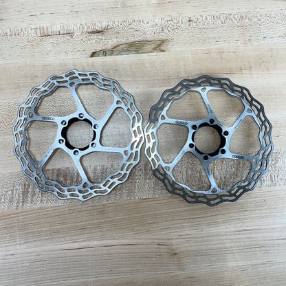 Galfer Bike Wave Road Center Lock 160/160mm Bike Disc Brake Rotors 188g