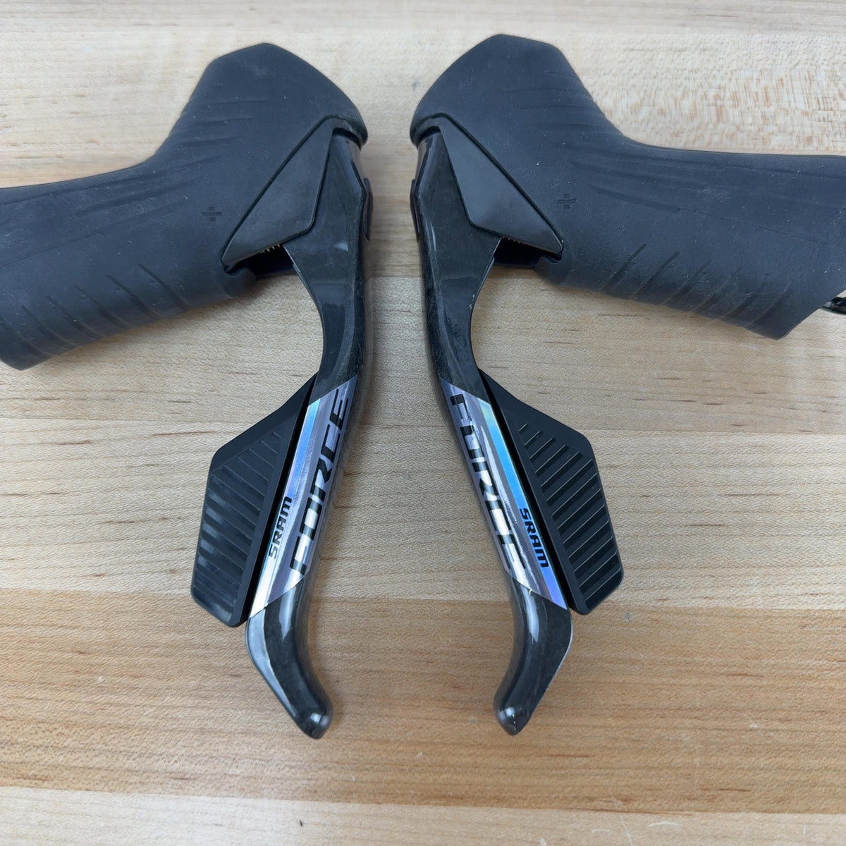 Low Mile! SRAM Force AXS E1 12/13-Speed Hydraulic Disc Brake Shifters w/Calipers — photo 4 of 9