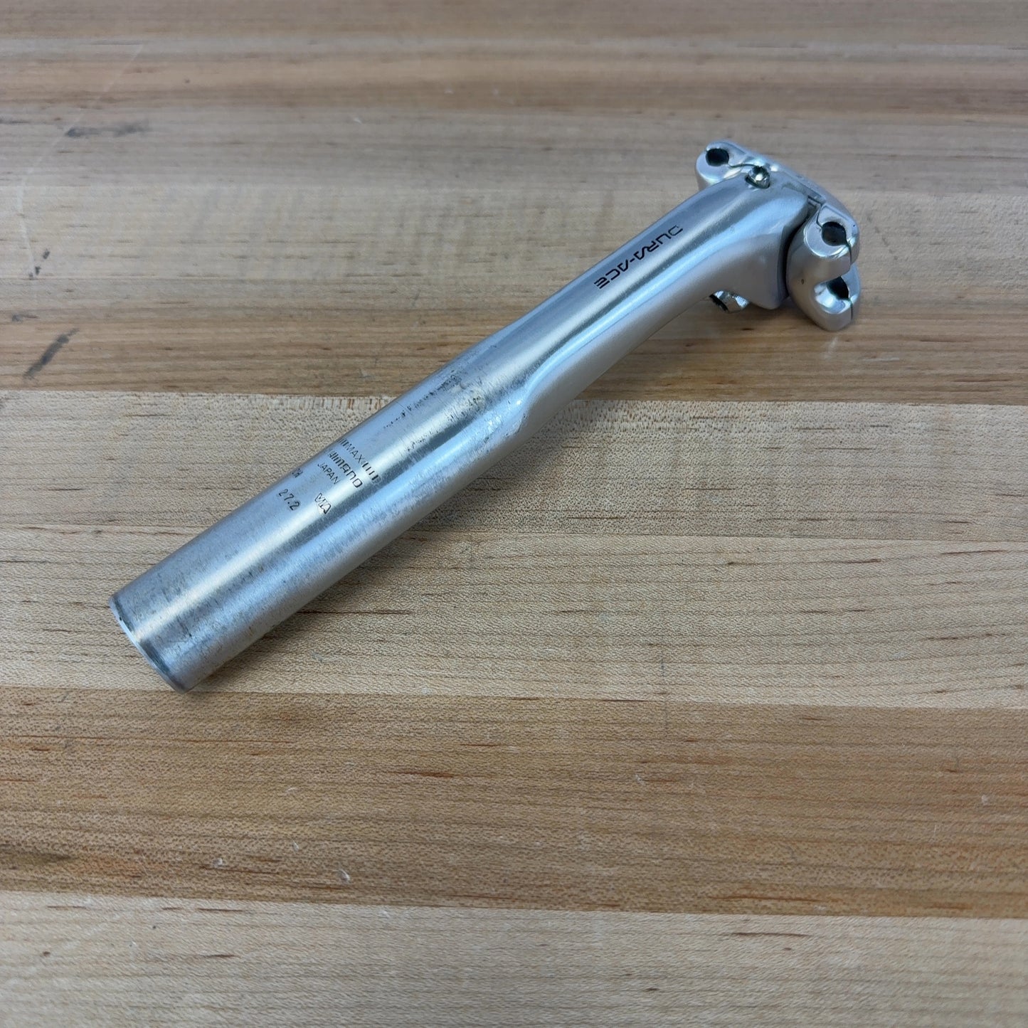 Shimano Dura-Ace SP-7400 27.2mm 200mm Silver Alloy Bike Seatpost 268g