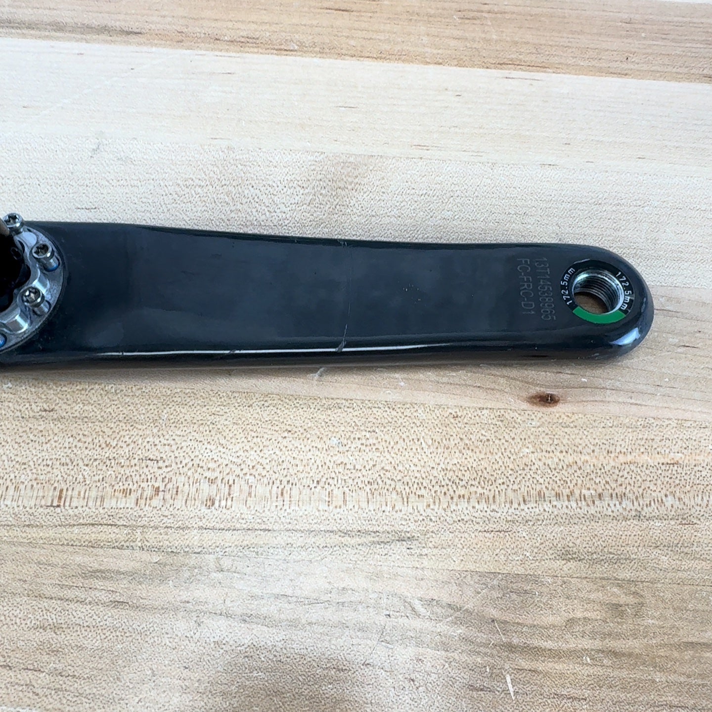 Low Mile! SRAM Force AXS D1 172.5mm 12-Speed Carbon Crankset without Chainrings