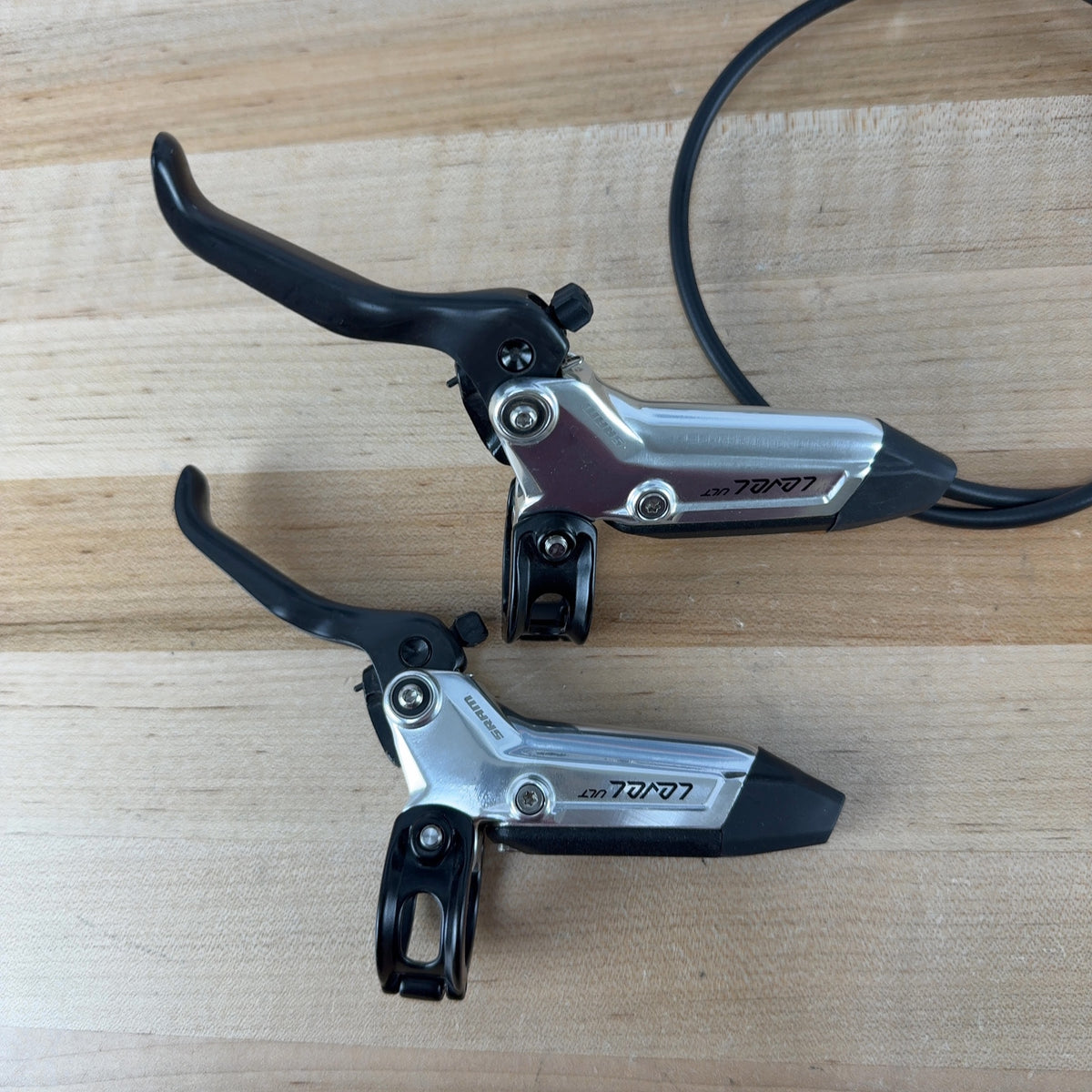 Light Use! SRAM Level Ultimate Stealth 4 Piston MTB Brake Levers with Calipers — photo 3 of 8