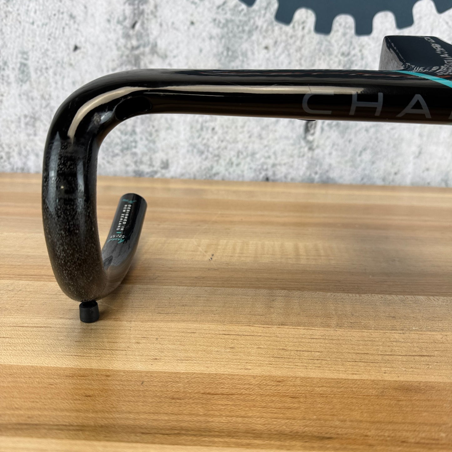 Low Mile! Chapter2 MANA 2 Aqua + Black 42cm 110mm Carbon Integrated Handlebar
