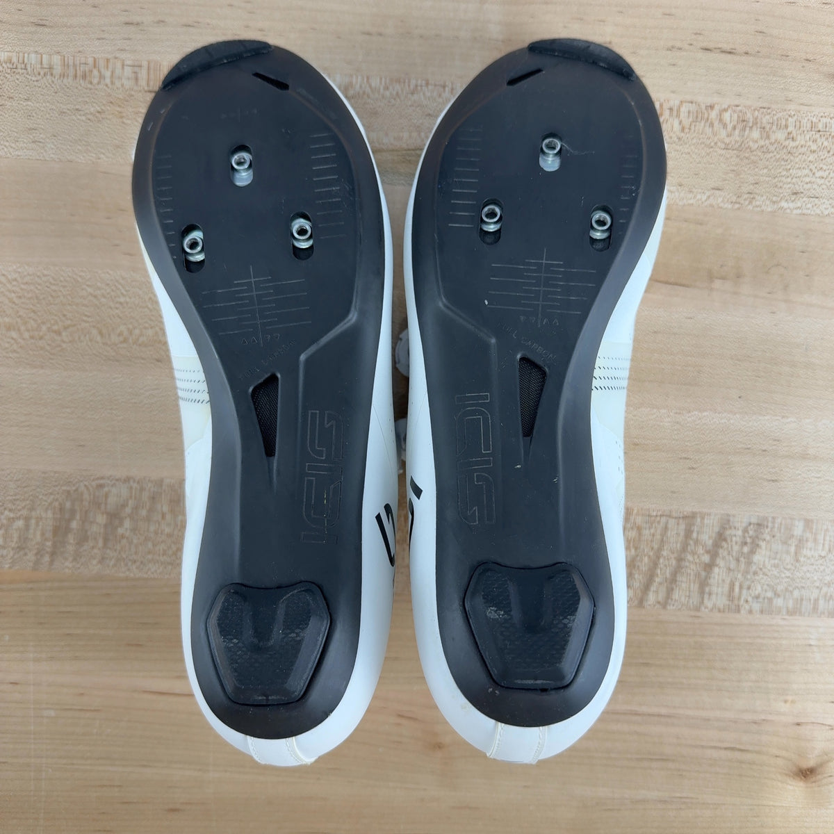 Light Use! Sidi Ergo 6 42.5 Road 3-Bolt Carbon BOA White Cycling Shoes MSRP $430 — photo 8 of 8