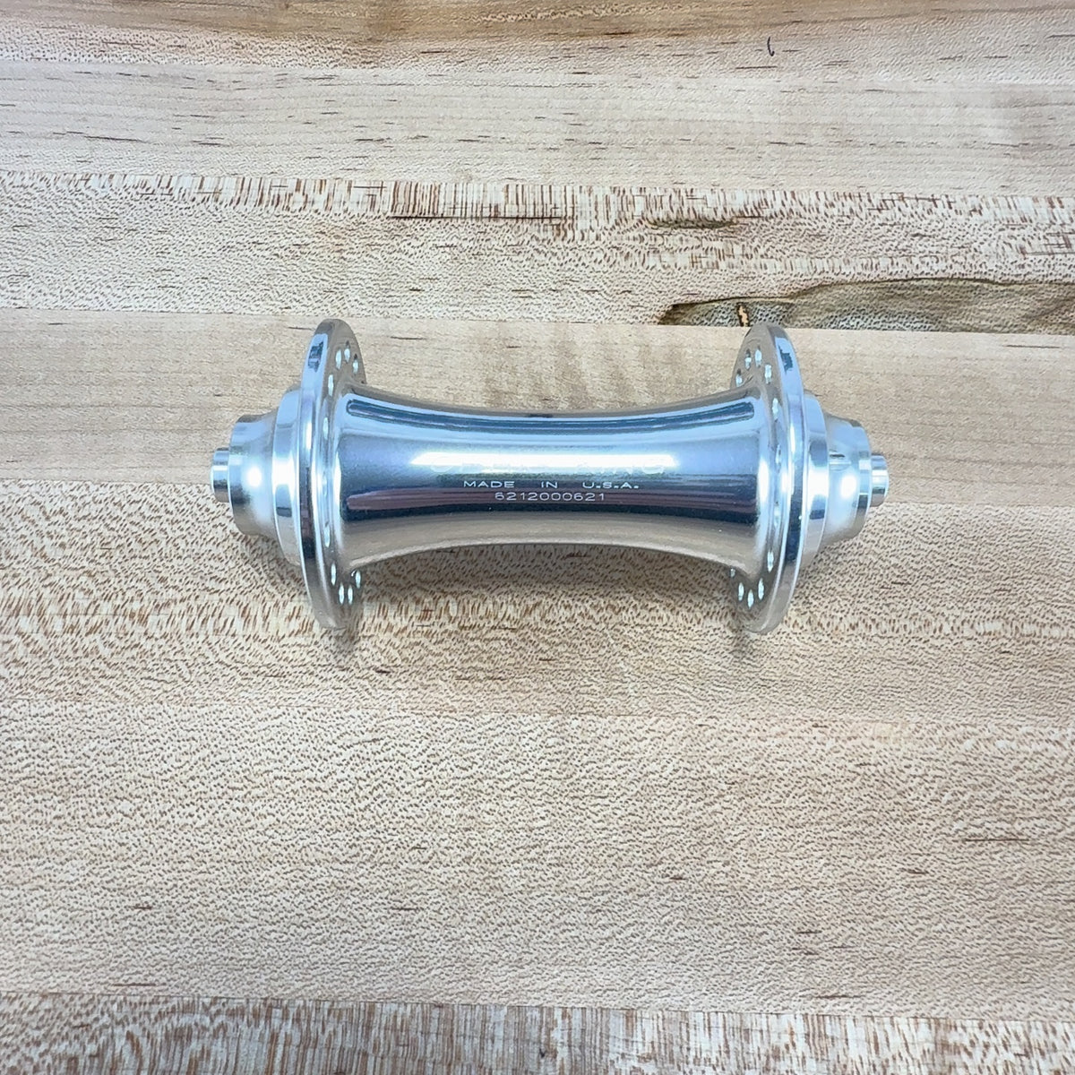 Light Use! Chris King R45 32 Hole Silver Quick Release Rim Brake Hubset 326g — photo 6 of 9