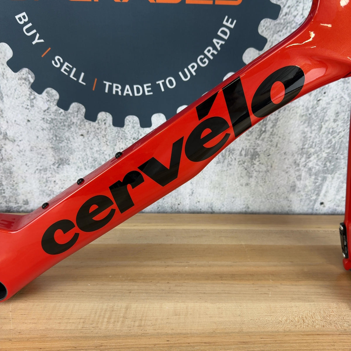 Low Mile! 2026 Cervelo S5 54cm Carnelian Carbon Road Bike Frameset Module 700c