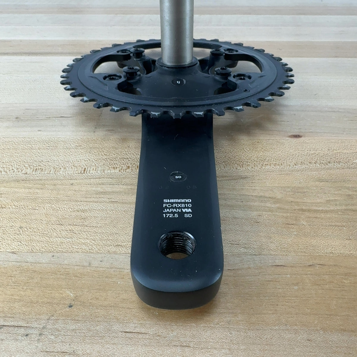Light Use! Shimano GRX FC-RX810 172.5mm 42t 1x 24mm Spindle Gravel Crankset 680g — photo 9 of 11