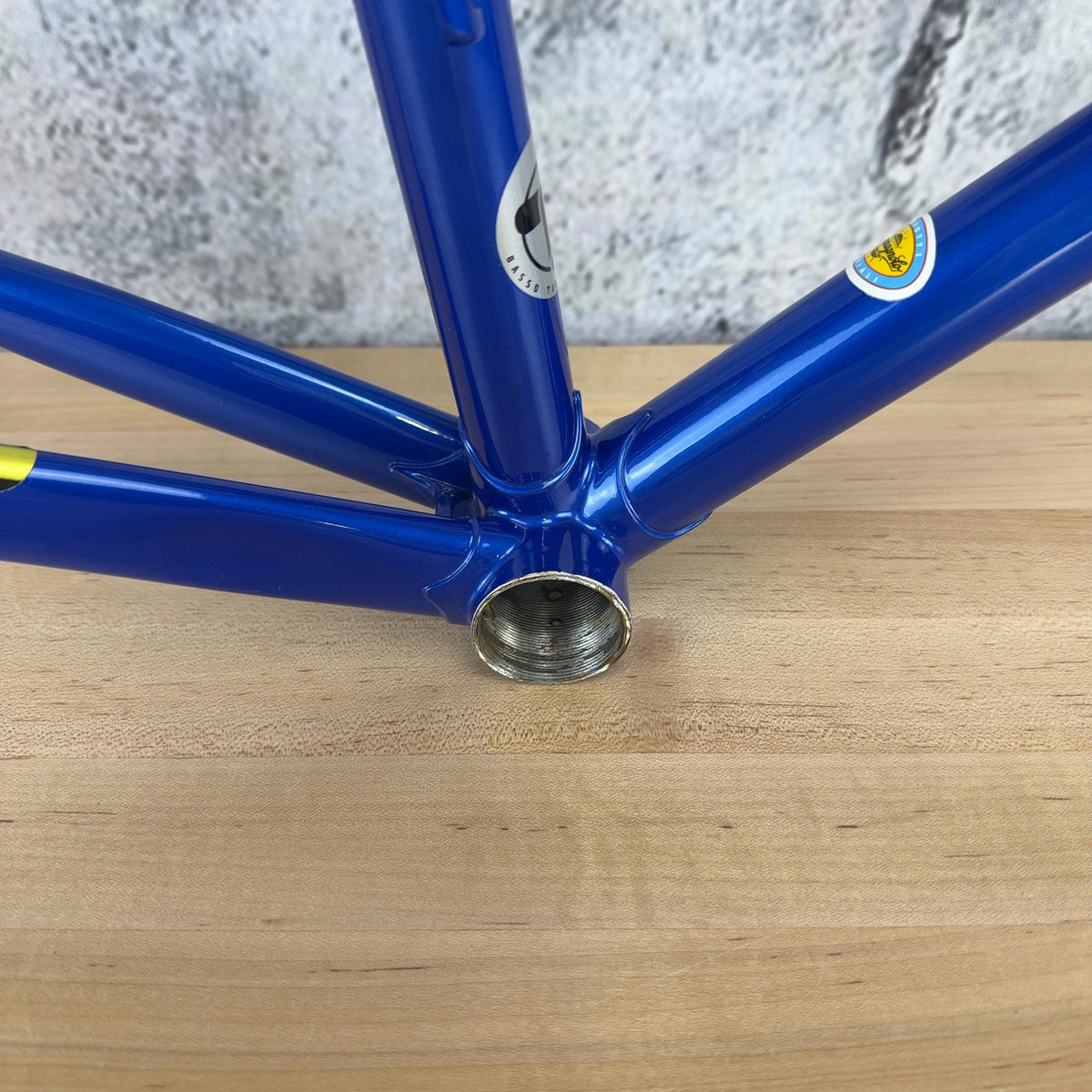1996 Basso Loto 56cm Campagnolo Prodotti Speciali Vintage Steel Bike Frameset — photo 10 of 22