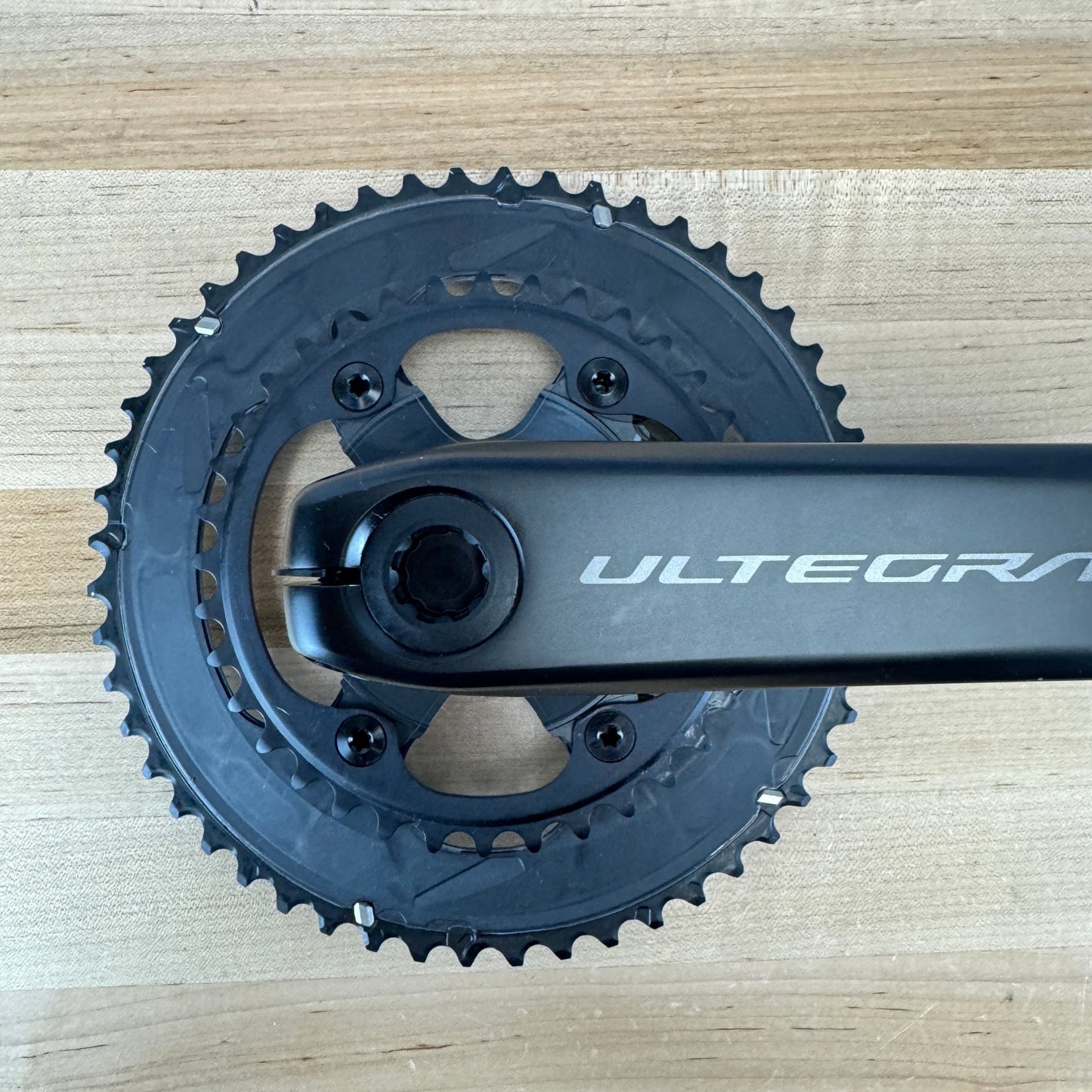 New Take Off! Shimano Ultegra FC-R8100 52/36t 172.5mm 12 Speed Aluminum Crankset with Chainrings