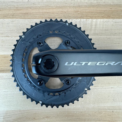 New Take Off! Shimano Ultegra FC-R8100 52/36t 172.5mm 12 Speed Aluminum Crankset with Chainrings