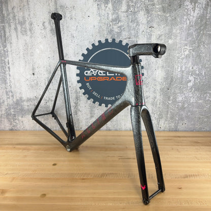 New! 2024 Allied Alfa 56cm Dark Nebula Carbon Road Bike Frameset 700c 1939g