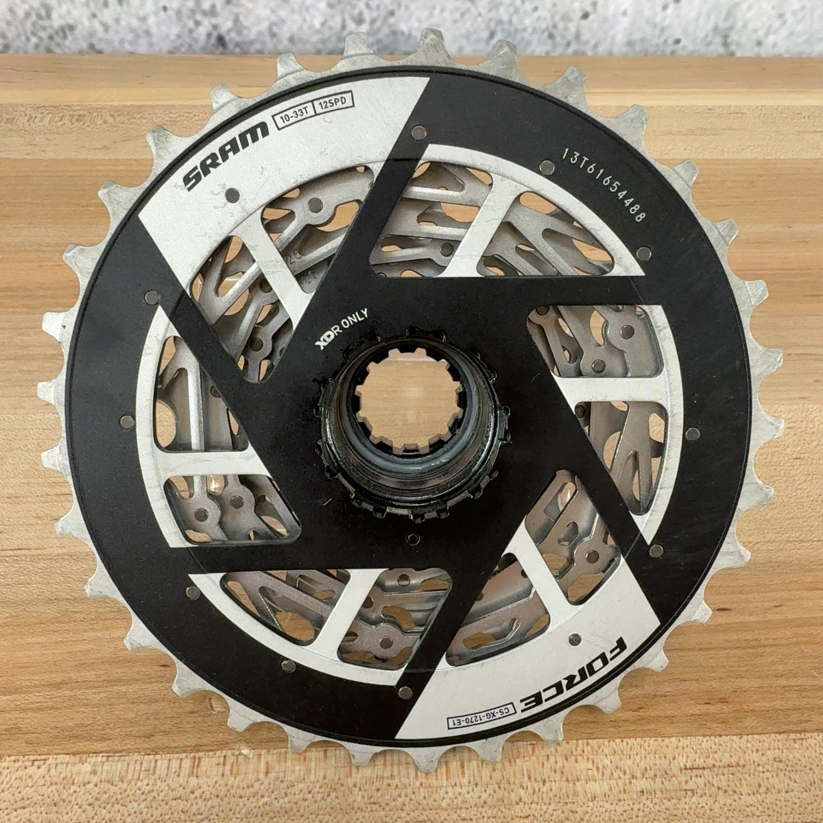 New Take Off! 2026 SRAM Force AXS XG-1270 E1 10-33t 12 Speed Cassette MSRP $215 — photo 3 of 4