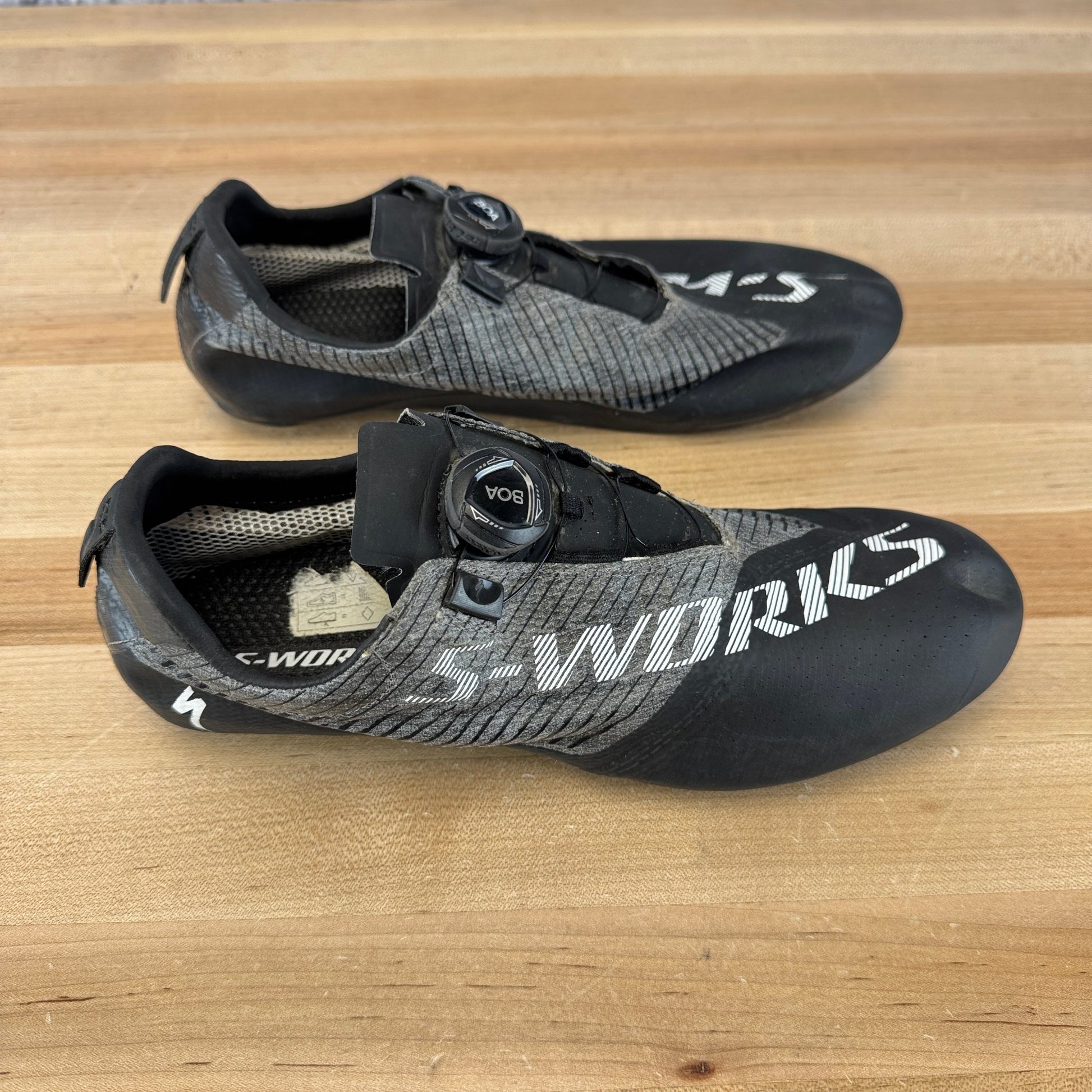 2022 Specialized S-Works Exos EU 41 Road 3-Bolt Boa Carbon Cycling Shoes 285g