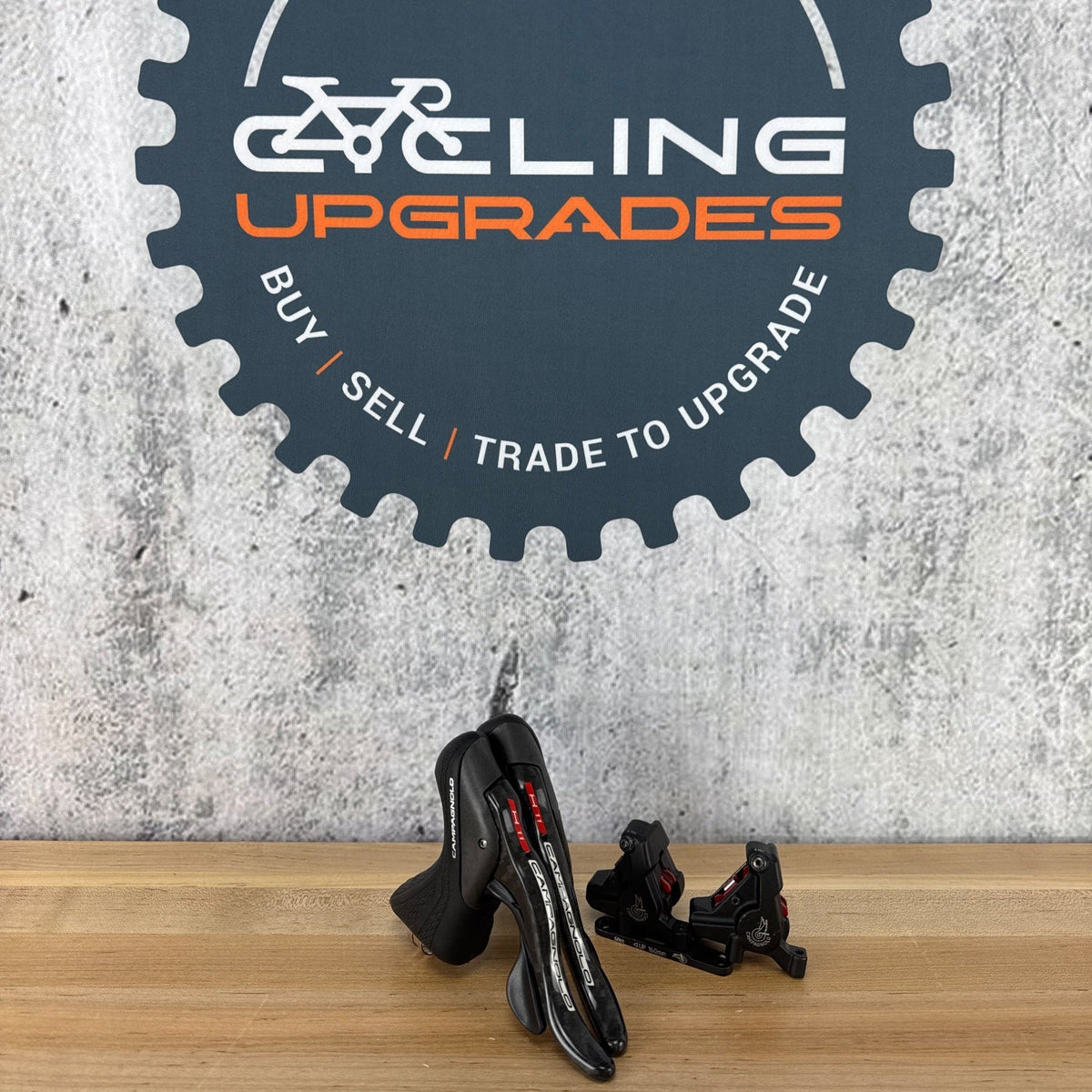 Mint! Campagnolo H11 11-Speed Hydraulic Shifters w/ Disk Brake Calipers 724g